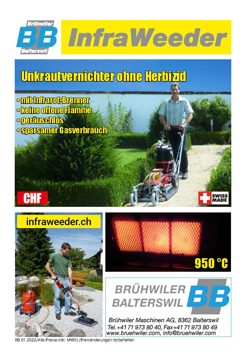 InfraWeeder-Flyer Deutsch